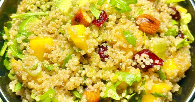 Mango Avocado Quinoa Salad