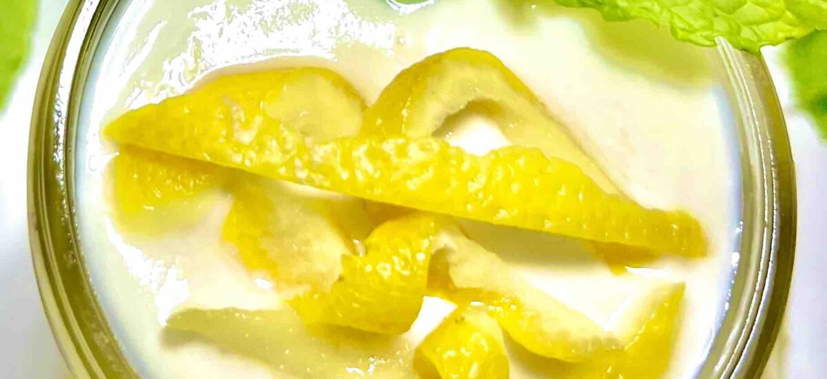 Vegan Lemon Pudding