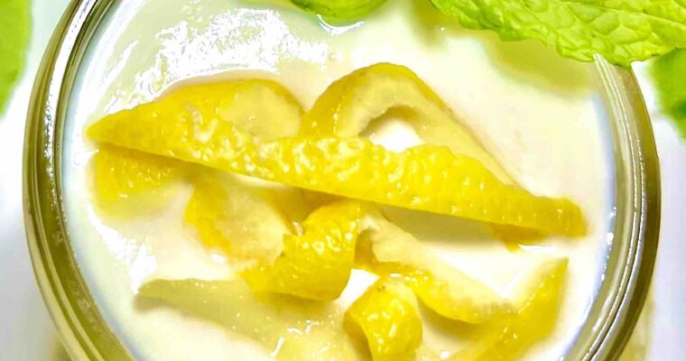 Vegan Lemon Pudding