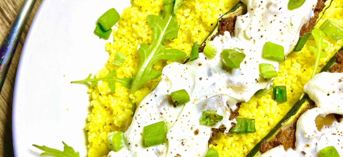 Stuffed Zucchini Boats