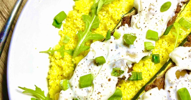 Stuffed Zucchini Boats