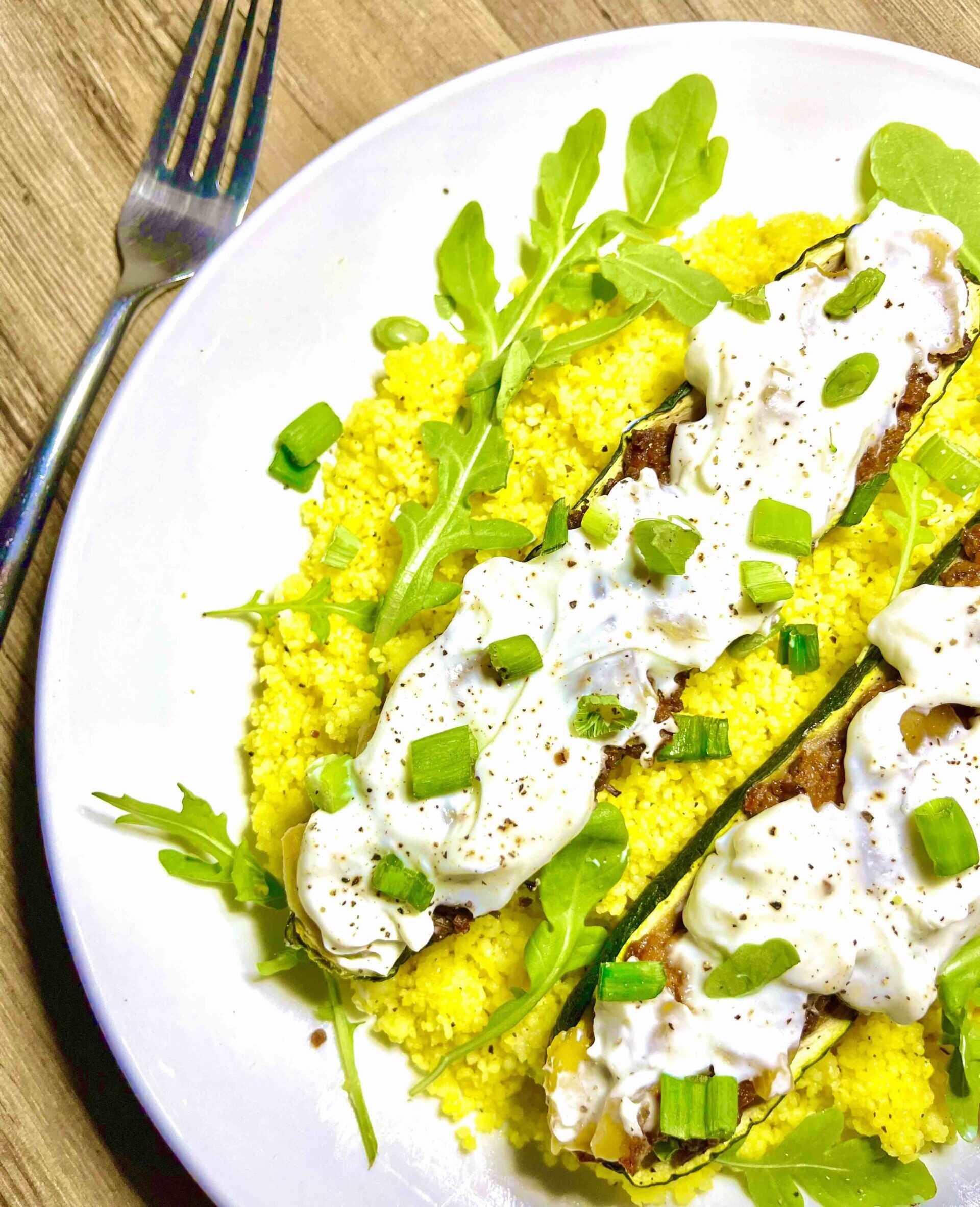 Stuffed Zucchini Boats