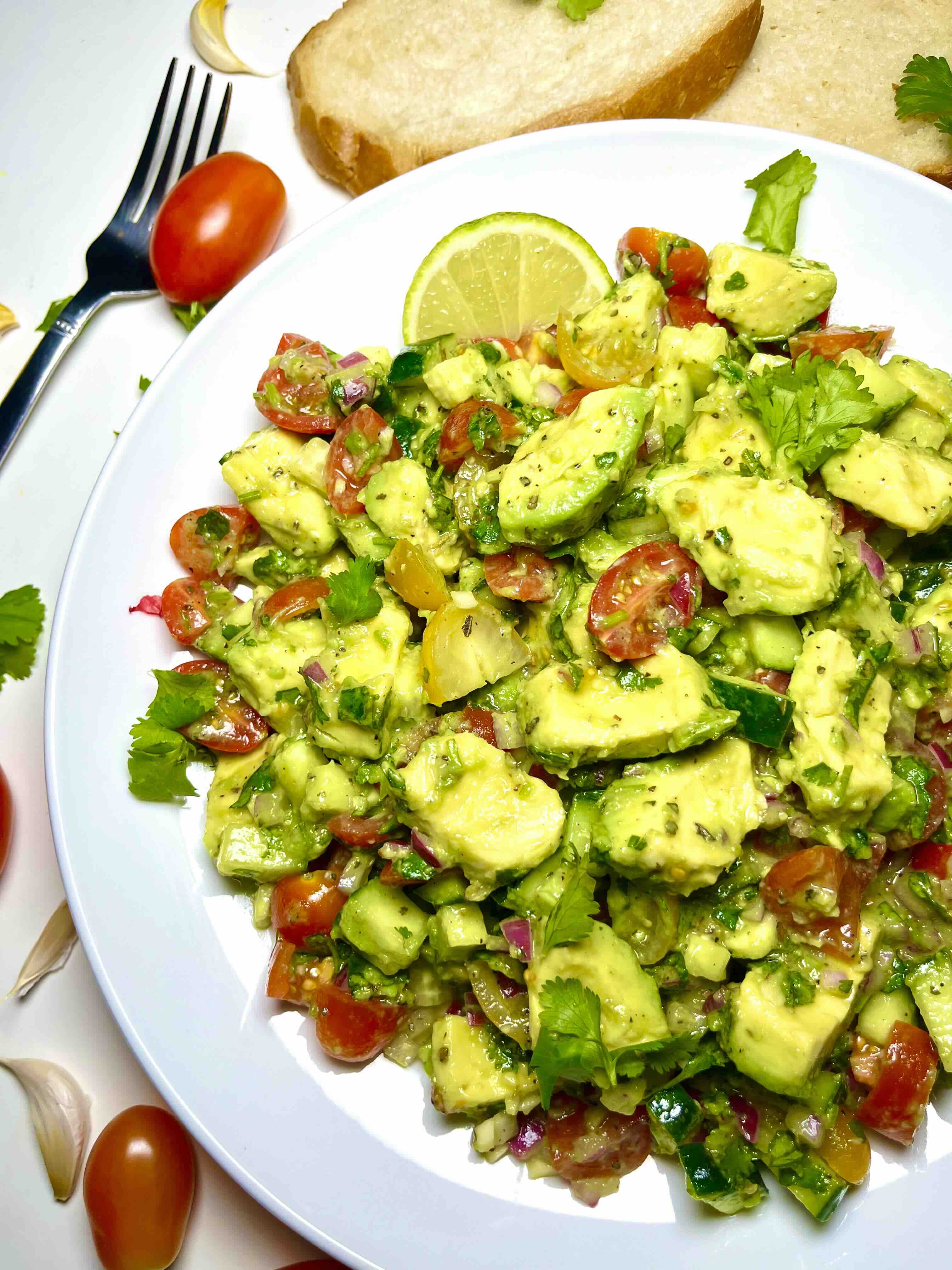 The Best Avocado Salad