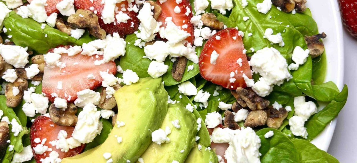 Spinach Strawberry Salad