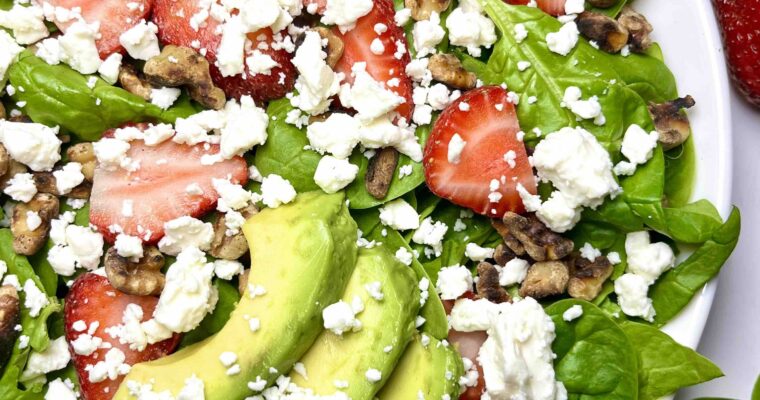 Spinach Strawberry Salad