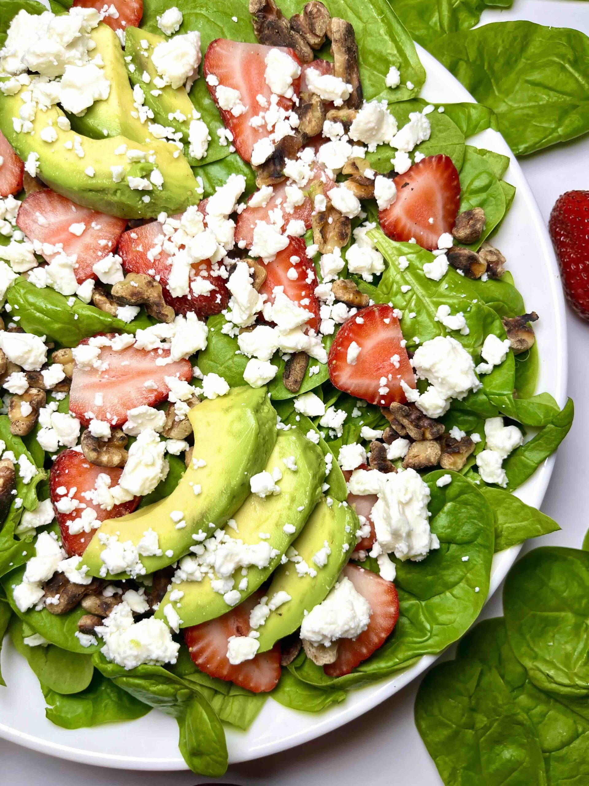Spinach Strawberry Salad