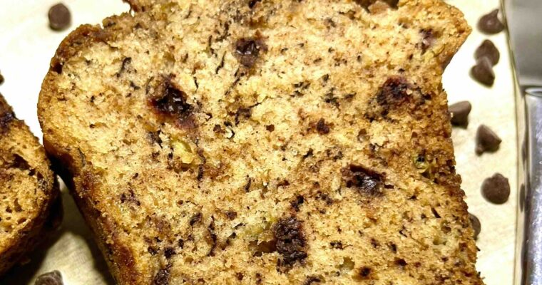 Vegan Chocolate Chip Banana Bread