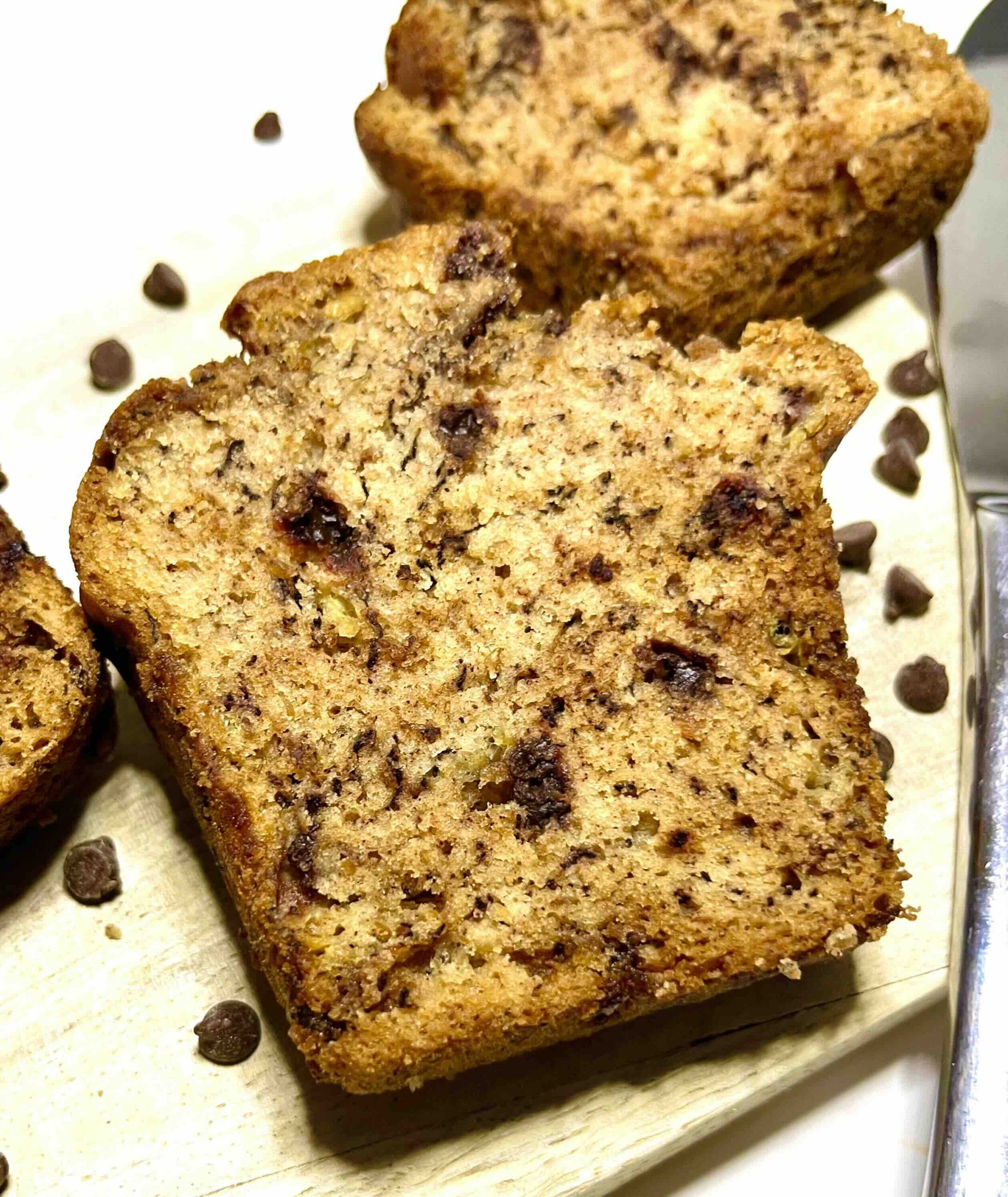 Vegan Chocolate Chip Banana Bread